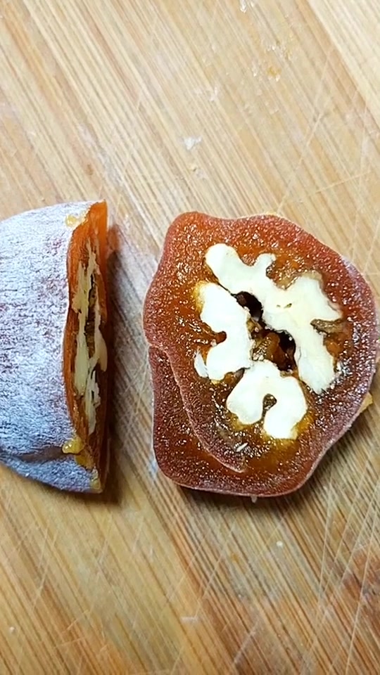 原来柿饼和核桃还可以这样吃,忍不住都咽口水了!