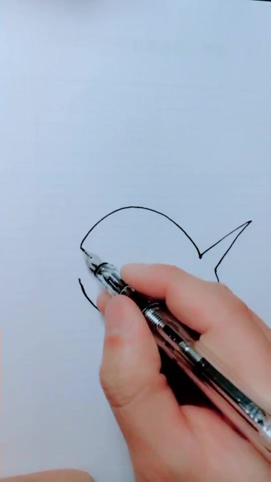 简笔画:小丑鱼的简单画法,快来学学吧