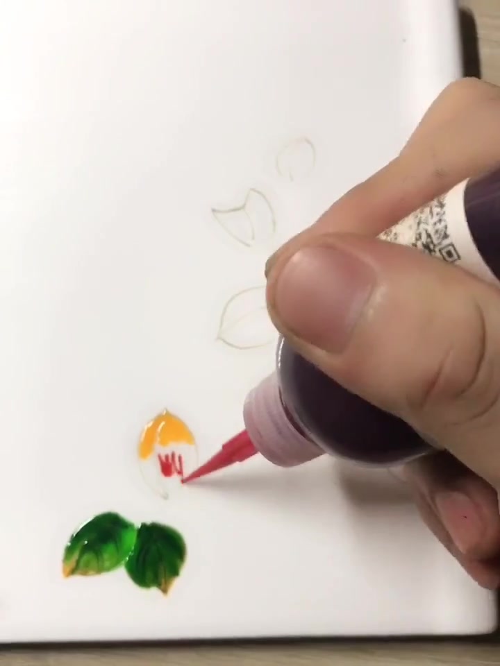 用果酱画画,没听过,第一次见!