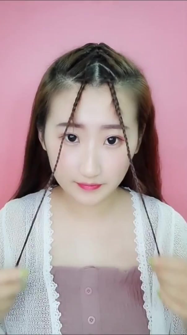 十几秒让你快速上手这个美人鱼公主的发型,喜欢编发的请分享