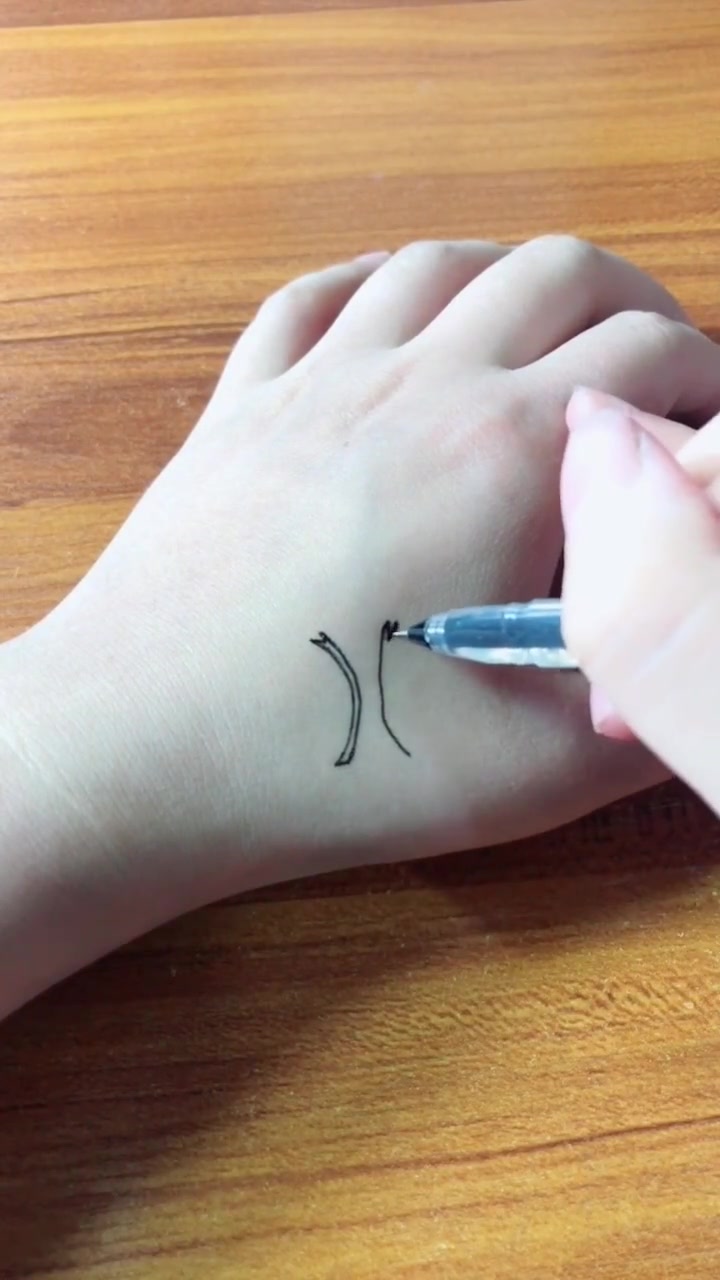 手绘:双鱼座的老铁看过来哟,这样画超好看