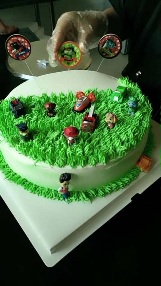 创意糕点:汪汪队,这种蛋糕你们舍得吃吗?