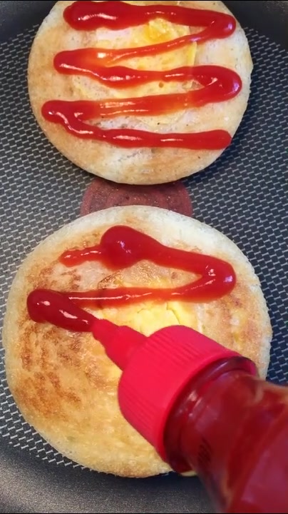 早餐来个中式汉堡,家常做法操作简单,孩子还喜欢吃!