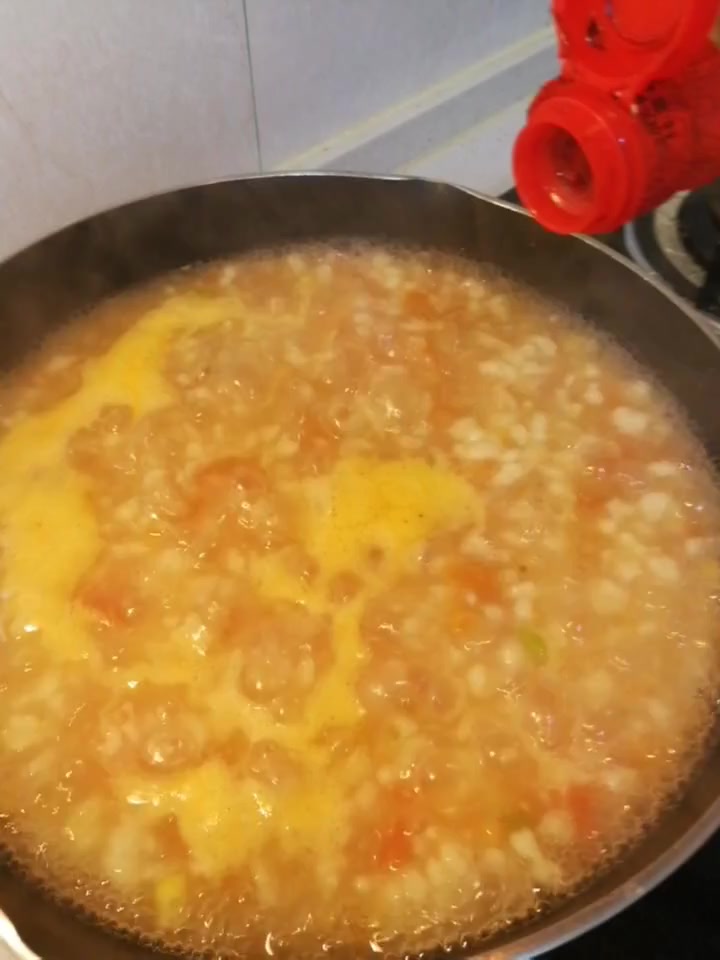 东北小伙教你做珍珠汤,做法简单,当夜宵吃最好了