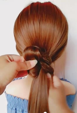 韩式鱼骨辫,慵懒凌乱感,简单、易学
