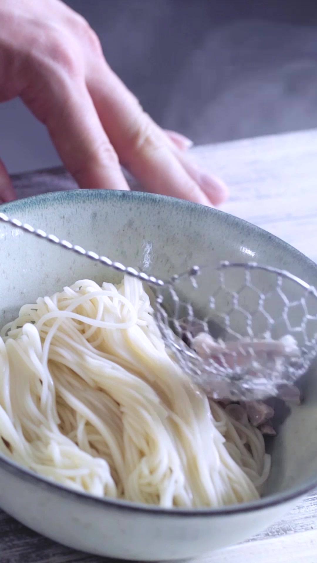 原来青菜肉丝面也可以做得这么好吃!