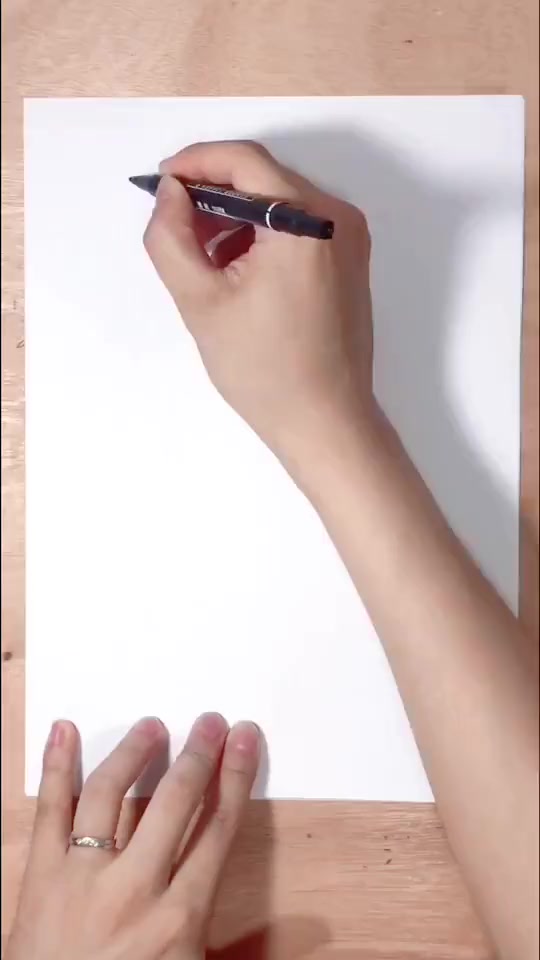 趣味简笔画:一根线,4条鱼!创意美术,你喜欢吗?