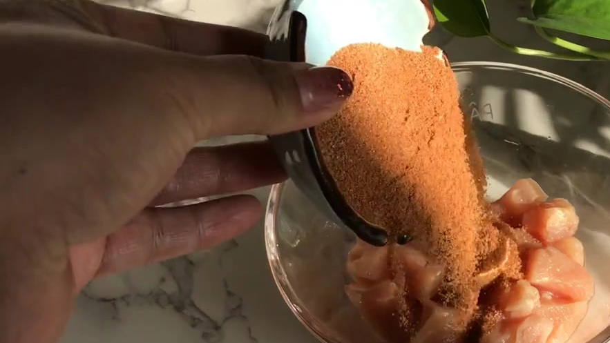 奥尔良鸡米花的做法