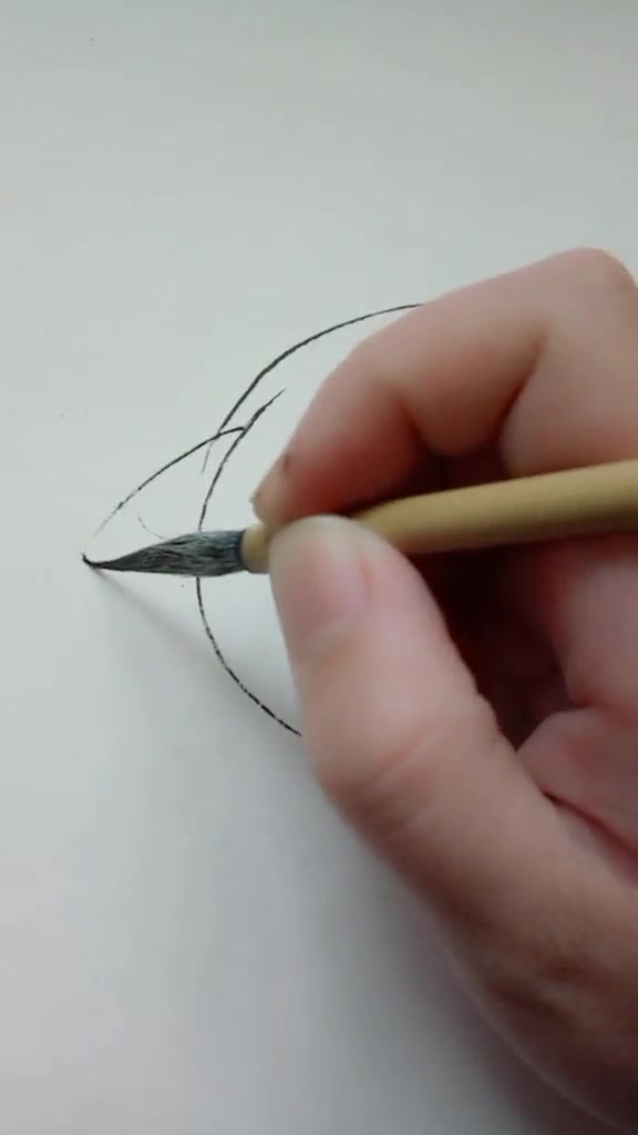 一笔一笔来画鱼,厚着脸皮发视频发到您学会