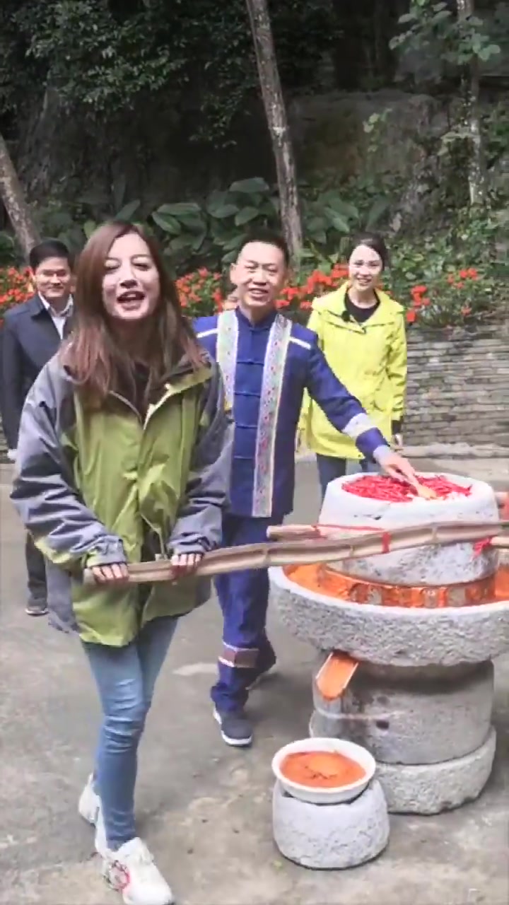 “中国长寿之乡”广西天等调研,体验古法制作辣椒酱