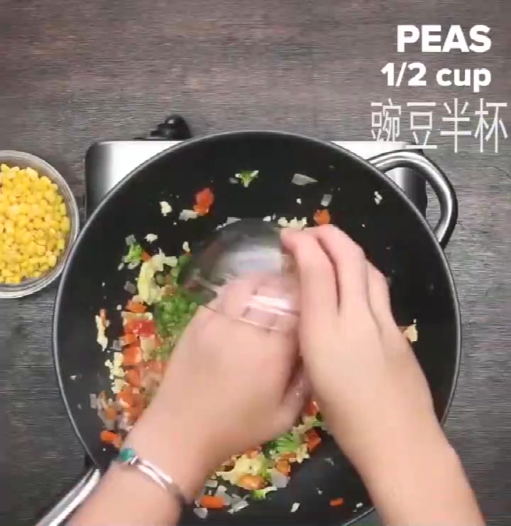 想吃蛋炒饭,不是简简单单的蛋炒饭!过程太讲究了!