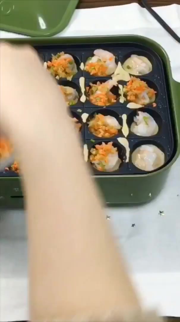 周末亲手做的热量炸弹——章鱼小丸子,想吃多少做多少,超满足!