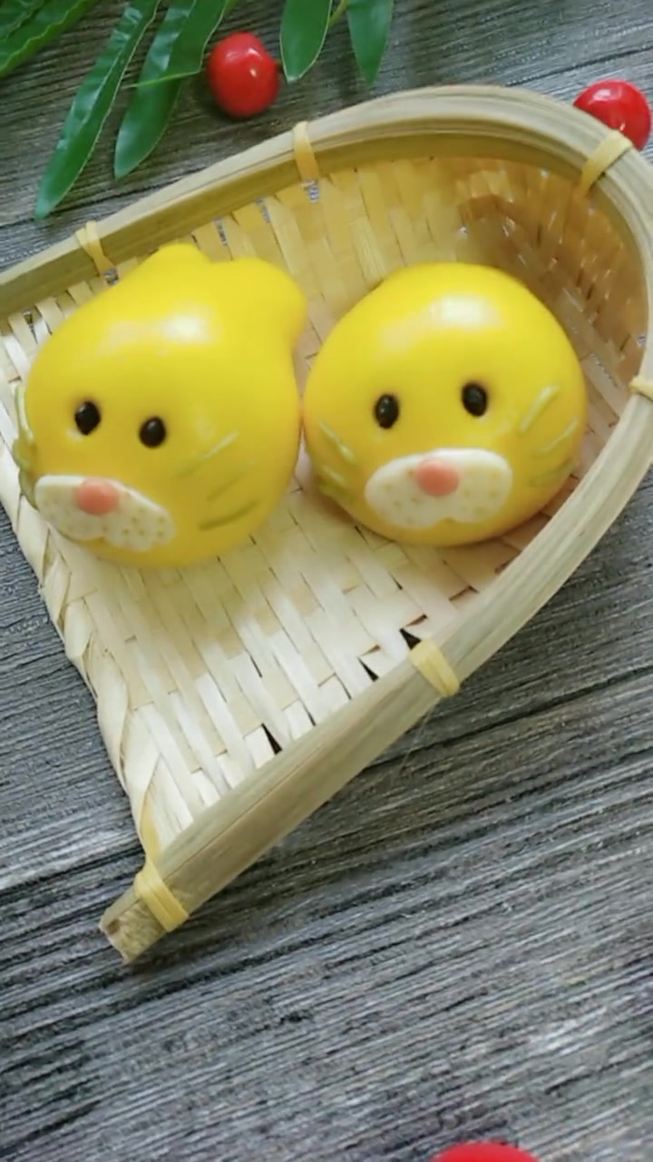 几款卡通包子,你能吃几个