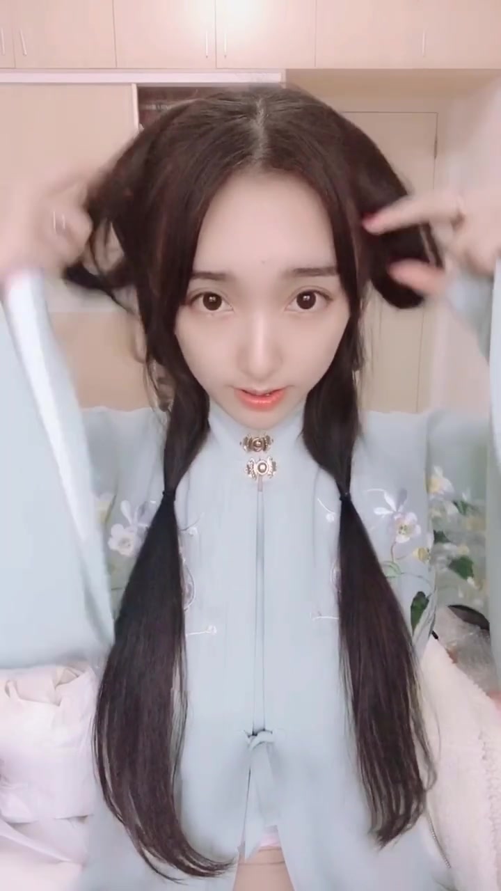 汉服古装:十二星座之双鱼座的汉服发型教程,学会了美美的出街吧