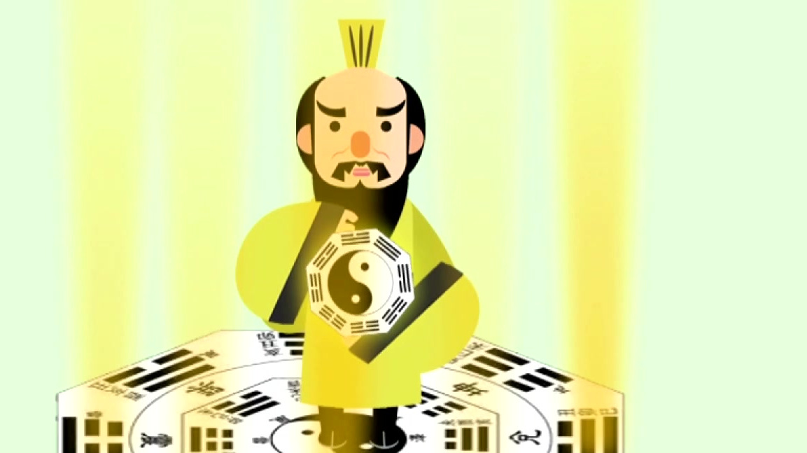 #报上名来#@报上名来 伏羲创立了八卦,教人民结网捕鱼,古文记载伏羲“结网罟(gu三声)以