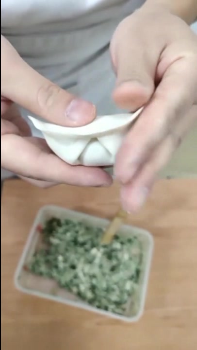 在家包饺子用这种手法,简单又实用,快来学吧!