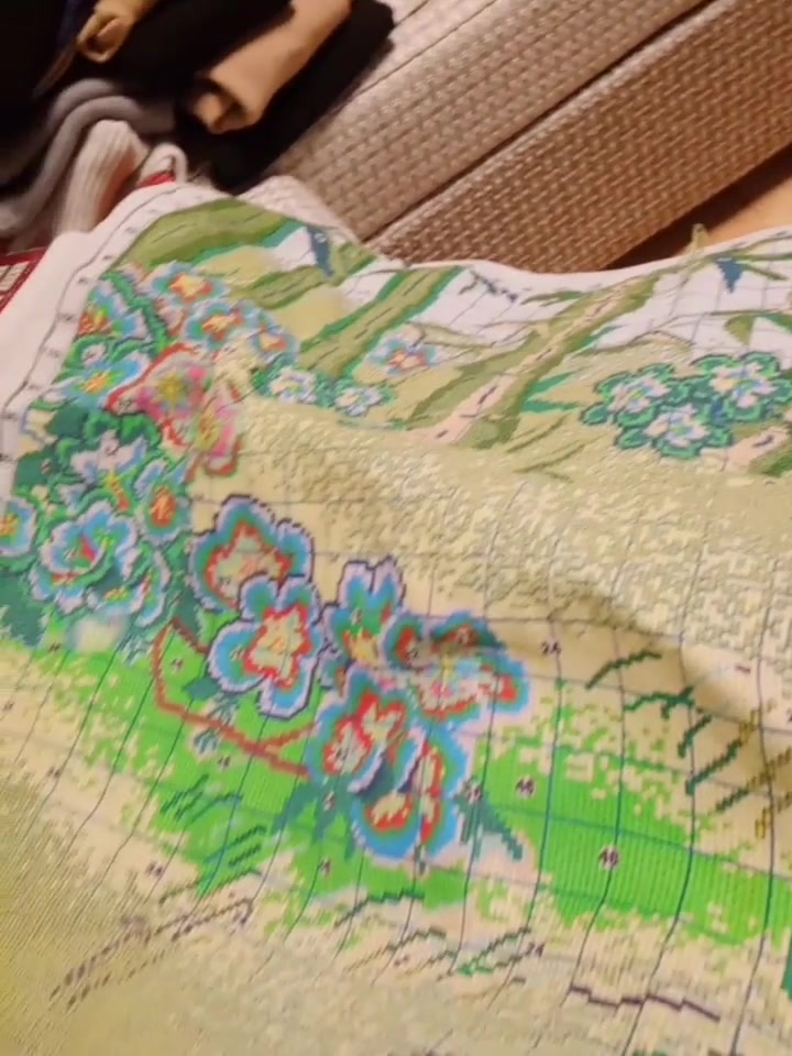 十字绣,老婆绣的孔雀,真是心灵手巧!