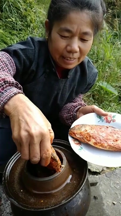 大山里的美食,老谭酸菜鱼,味道巴适得很!