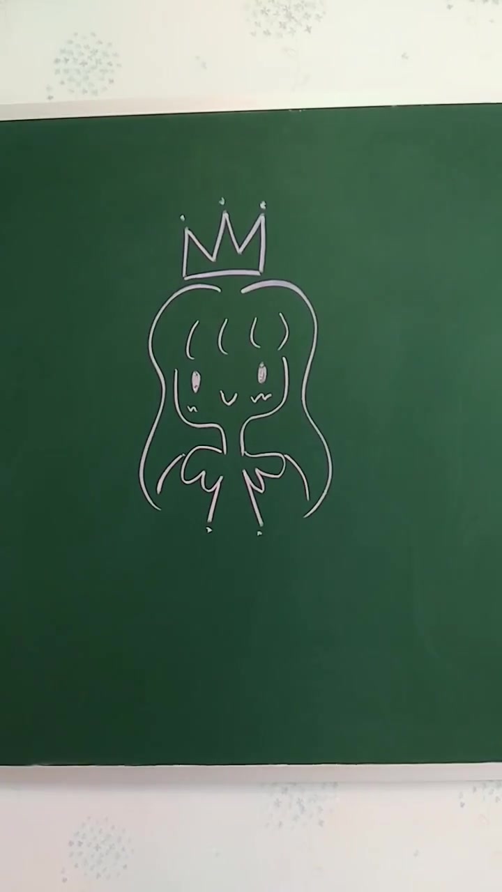 简笔画:画可爱的“小公主”,简单好学