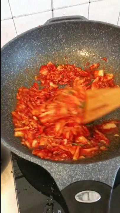 朝鲜辣白菜炒饭教程,一看就会,网友:看着也是相当有食欲
