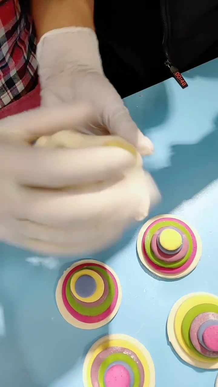 这个花馍好看不?你想知道里面是什么馅料吗?有不一样的惊喜哦