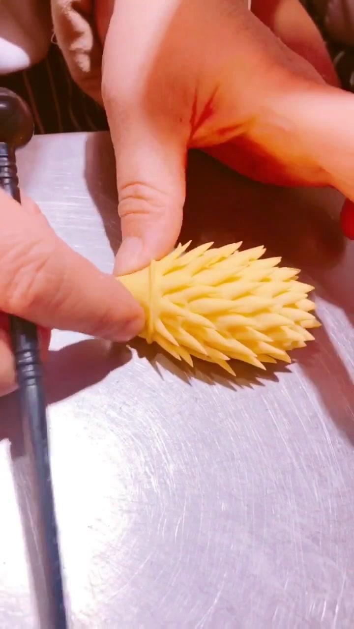 纯手工制作刺猬馒头教程,喜欢的朋友可以支持一下