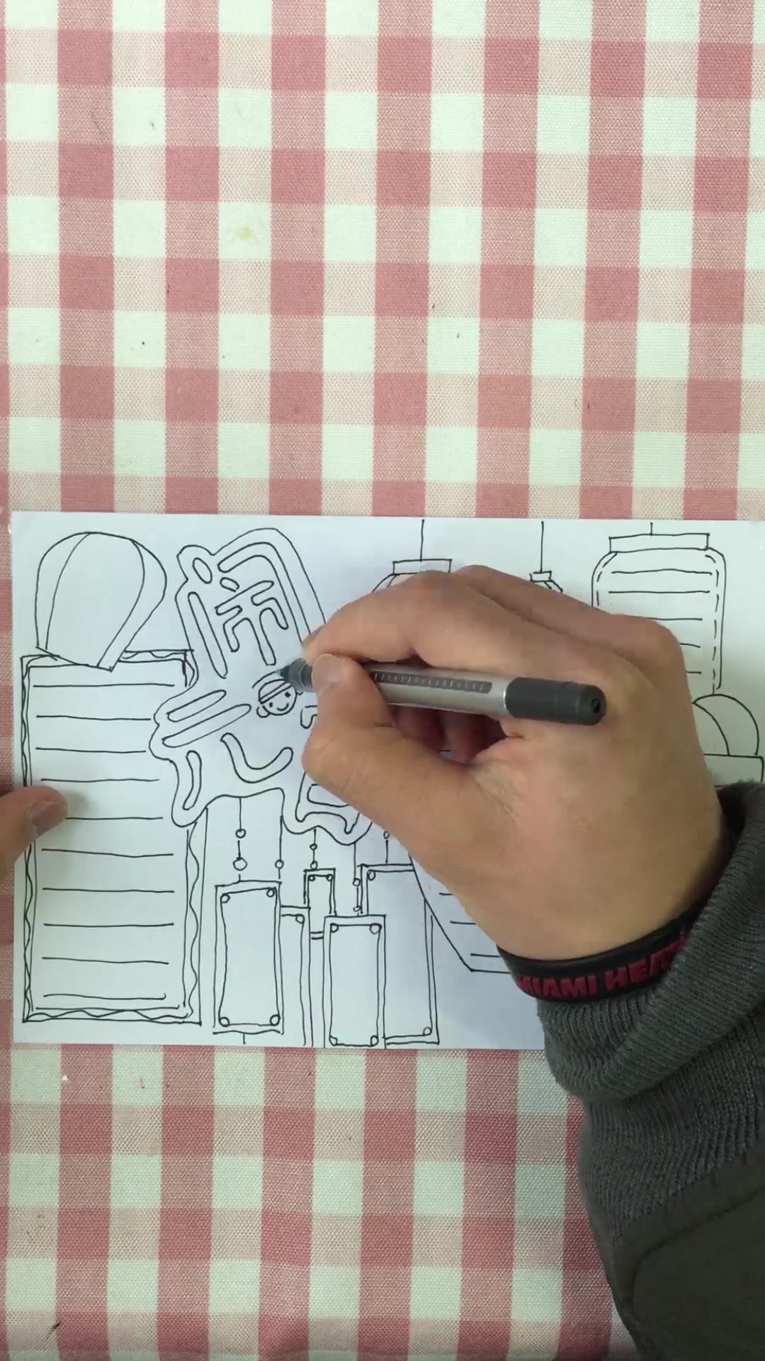 元宵节手抄报,看灯会吃汤圆,热热闹闹团圆节