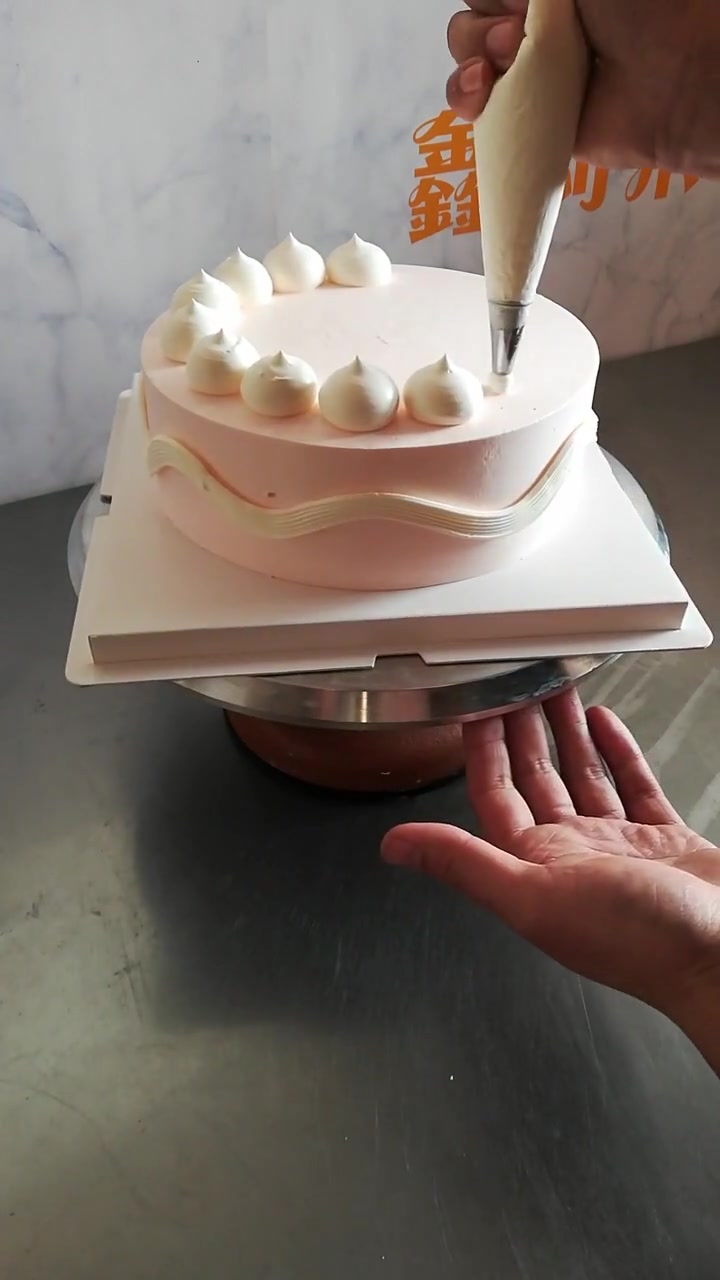蛋糕师制作的小清新蛋糕,这也太好看了吧