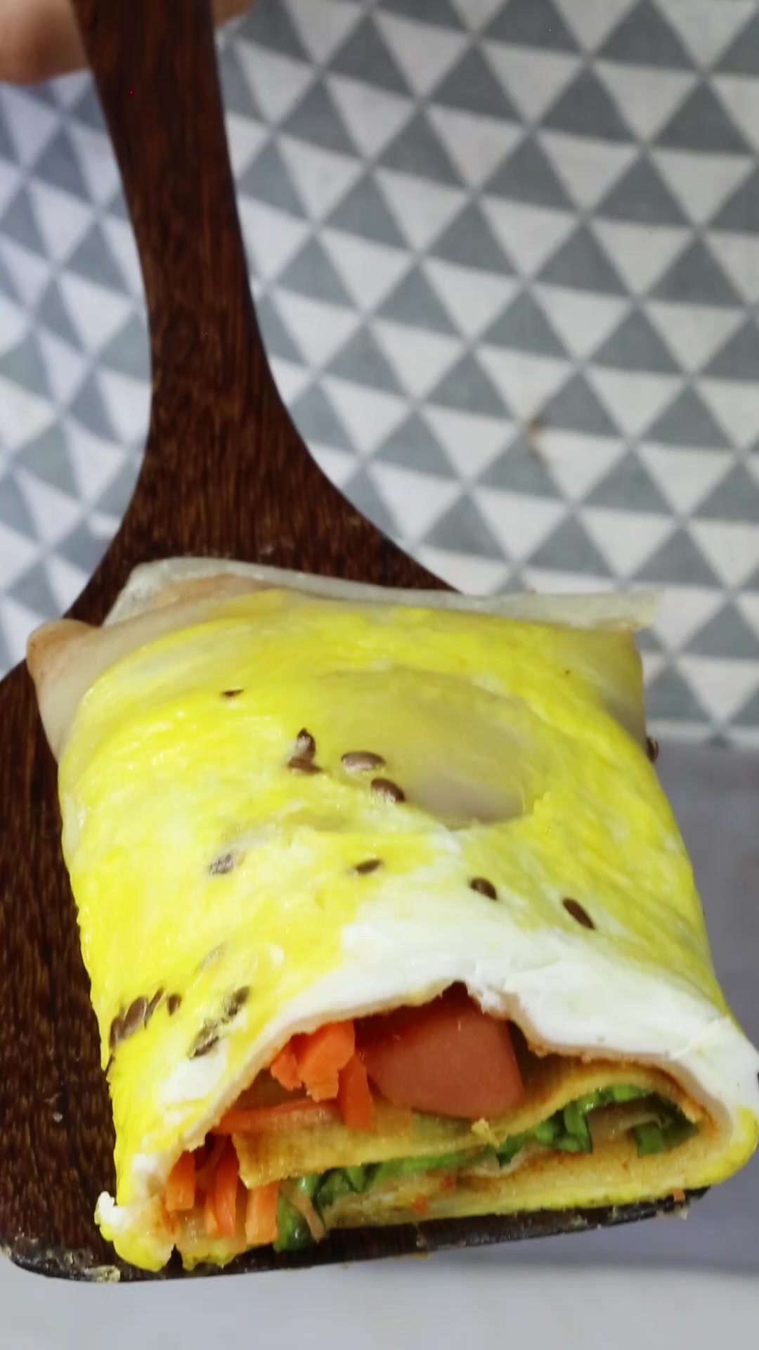 老板,来一份煎饼果子～好嘞!