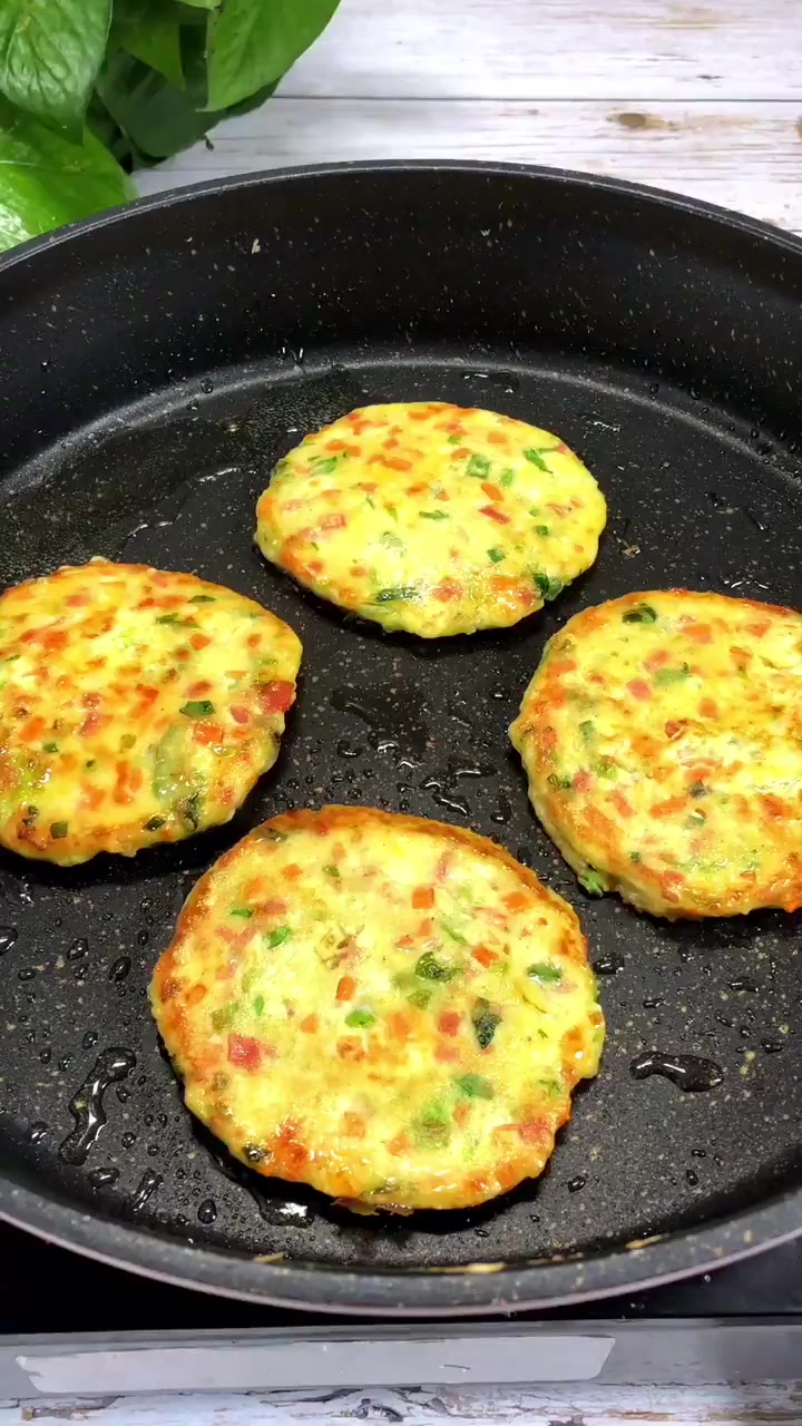 豆腐蔬菜饼可以试着做一下