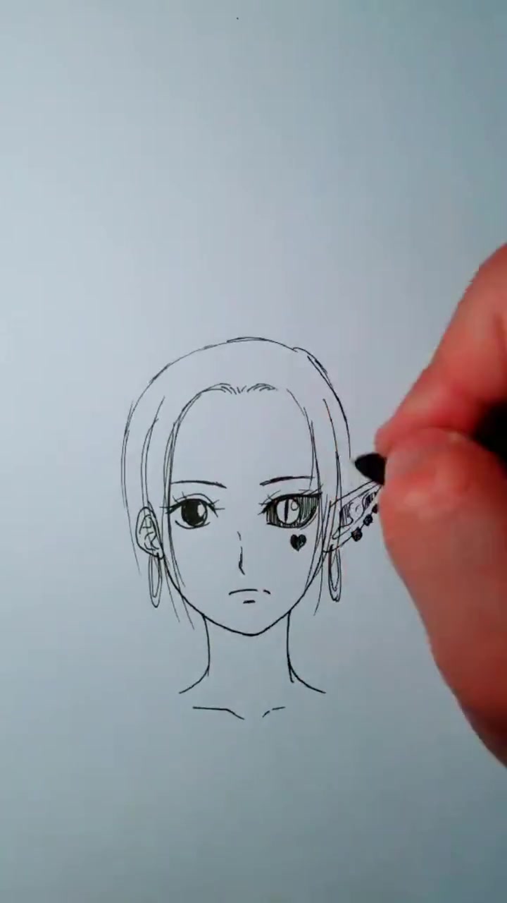 大神画画,好逼真的人物图,恕我直言,真好看!
