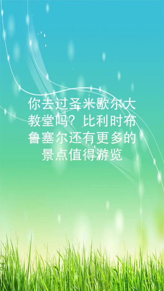 你去过圣米歇尔大教堂吗?比利时布鲁塞尔还有更多的景点值得游览