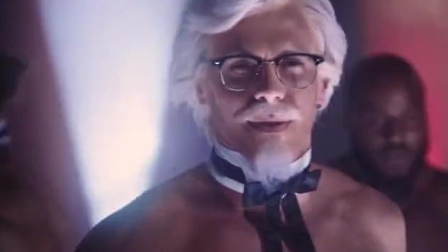 【基你太美!肯德基爷爷,你这是怎么了~】KFC于官方ins上发布了最新的母亲节广告,一群肌