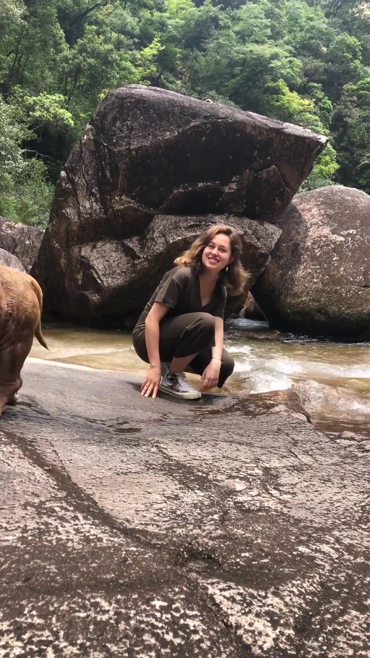 小姐姐带恶霸犬来野游,恶霸犬刚洗完澡,这肌肉太美了!