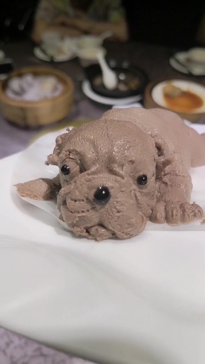 沙皮狗慕斯蛋糕的制作