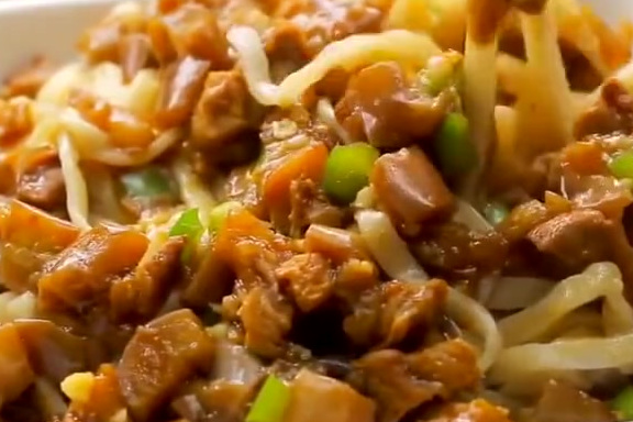 【打卤面升级版】用茄子做卤的打卤面,吃货们可以试试!!!美食get√