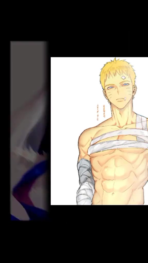 火影:肌肉鸣人见过吗?身材一级棒,太酷了!