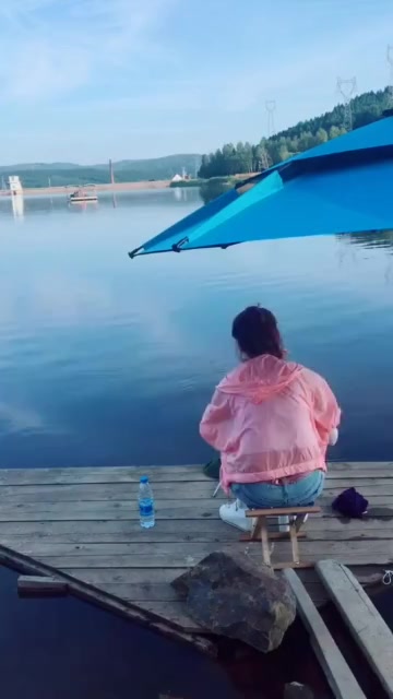 这风景钓鱼太舒服了