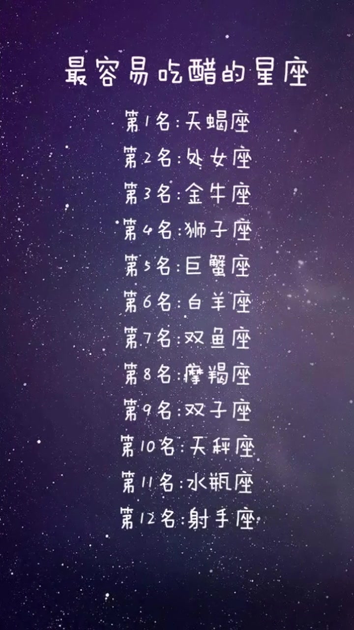 十二星座最深情的星座排行,巨蟹座第一名,你是什么星座呢