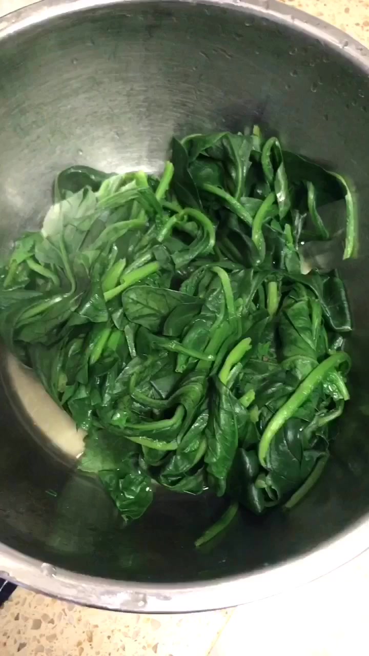 不得不吃的解腻凉菜,麻酱菠菜,开胃又爽口,好吃!