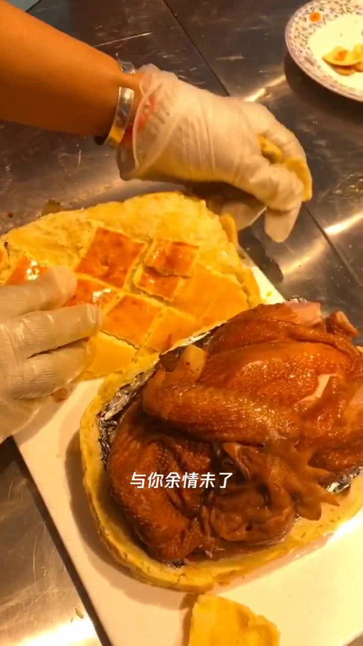 网红面包鸡终于吃到了,有没有被馋到的?