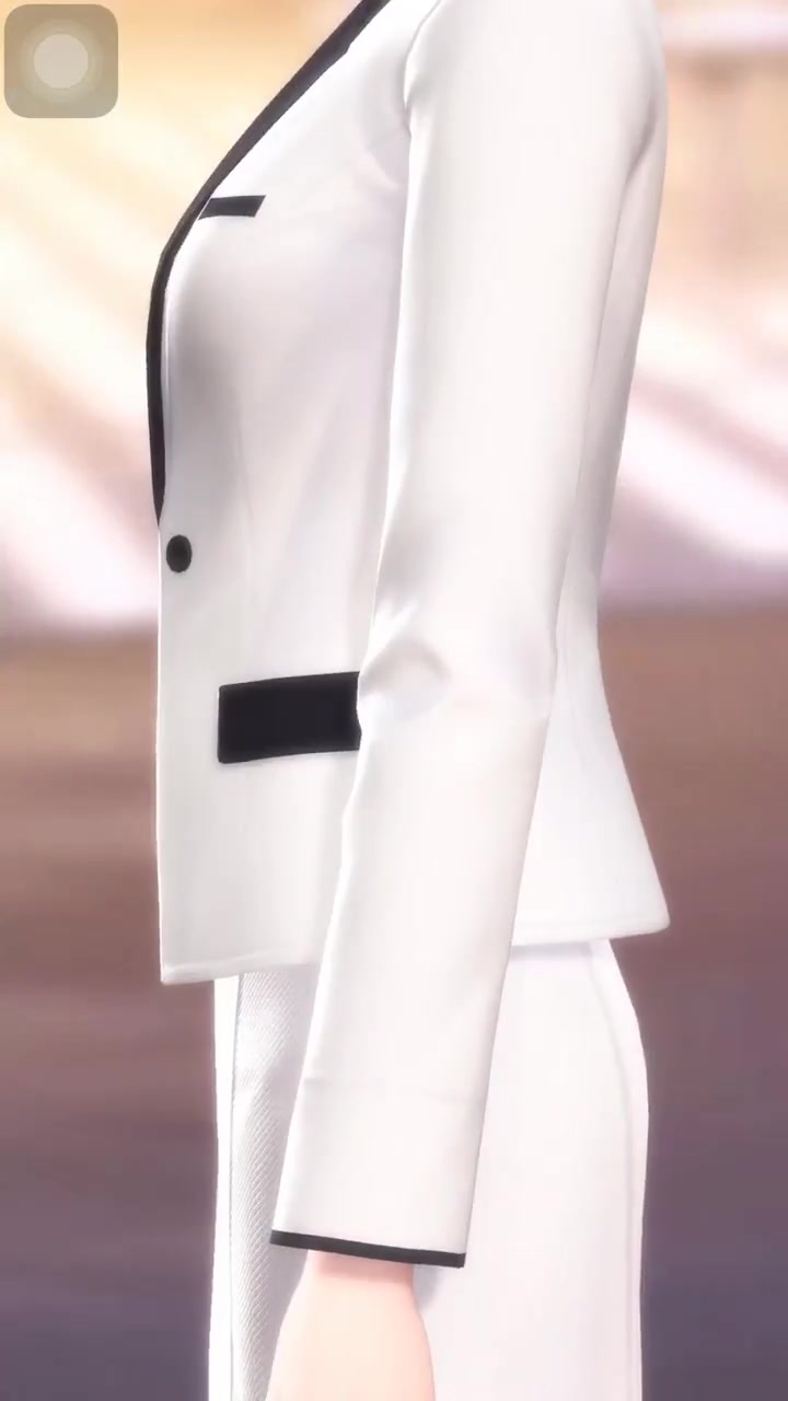 闪耀暖暖:白色的教师衣服,穿在身上很有气质