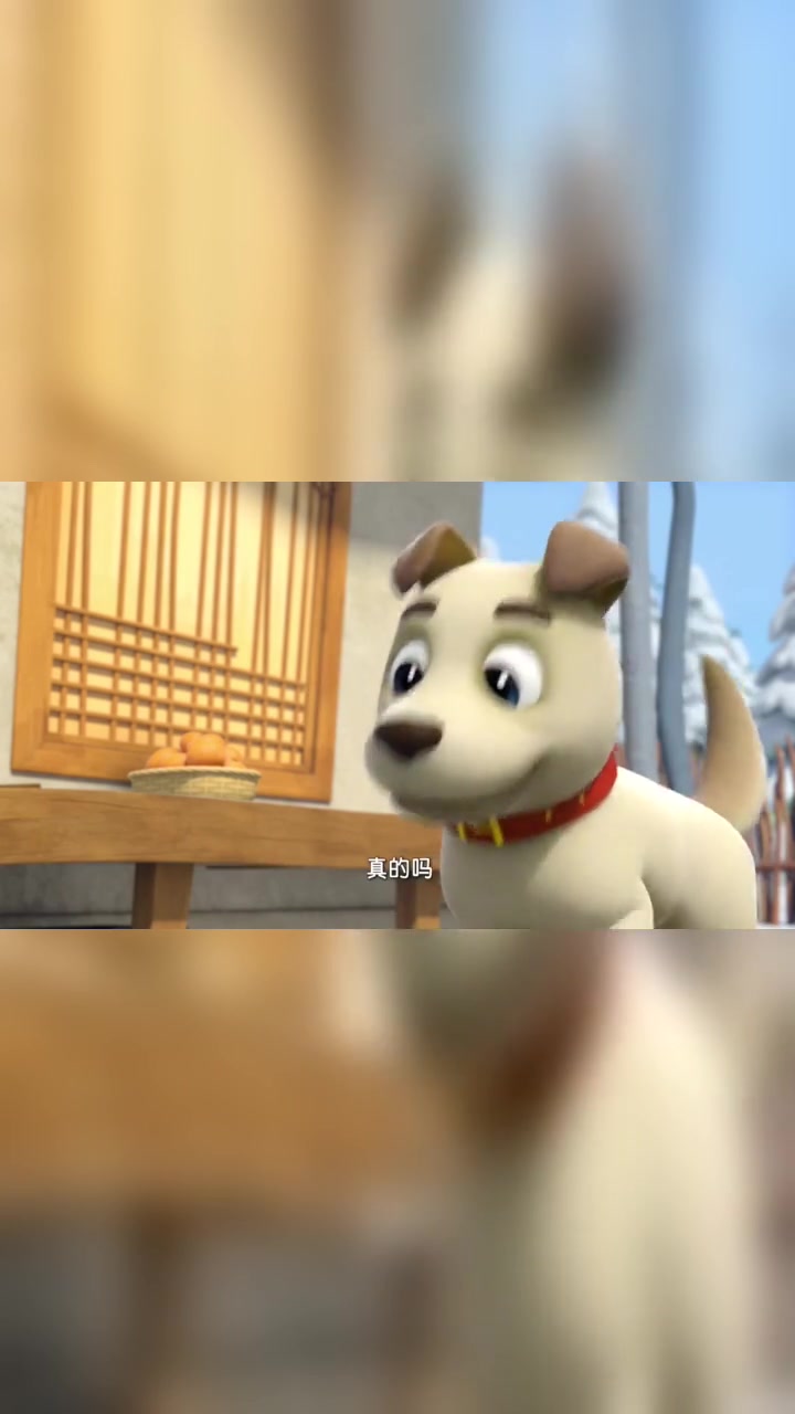 萌鸡小队:大宇好想吃橘子,但麦奇劝阻他,要好好看守橘子不能吃