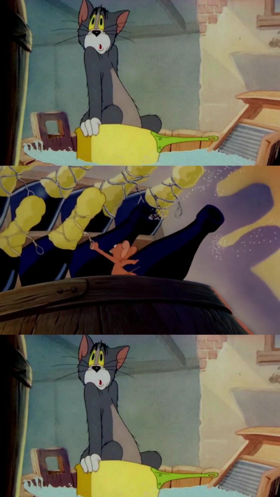 汤姆猫真太无能了,毫无还手机会,被一个小老鼠收拾得这么惨!