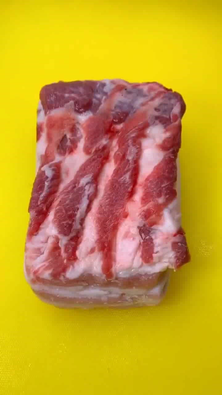 香酥五花肉做法,香酥可口,追剧必备
