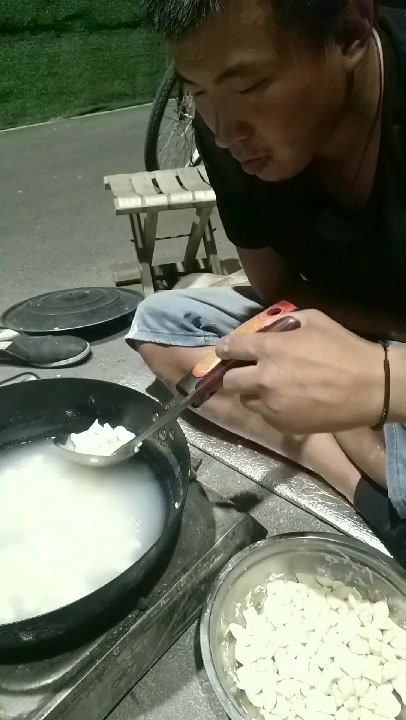 第49天,自制美食,炒面疙瘩