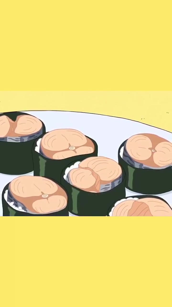 樱桃小丸子:小丸子和爷爷尝亲手做的寿司,但是并不怎么好吃