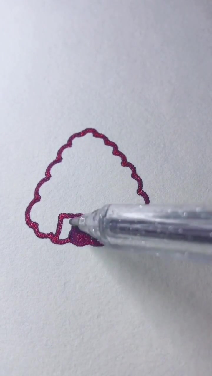 手帐手绘,超简单手帐简笔画,饭团子