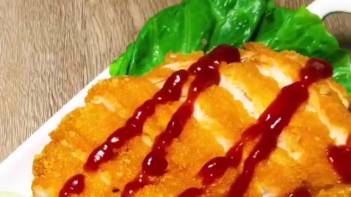 大脸鸡排自己在家做,干净又卫生,再也不用排队买鸡排了