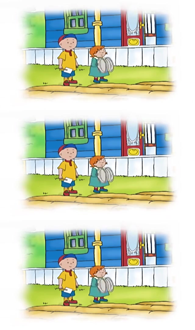 儿童经典动漫:将新名牌插进菜园里